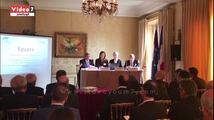 وزير التجارة والصناعة يترأس اجتماع مجلس الأعمال المصرى الفرنسي