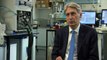 Chancellor Philip Hammond welcomes 'solid' growth