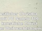 Künstlicher Christbaum mit PE Nadeln 180cm  künstliche Christbäume Weihnachtsbäume