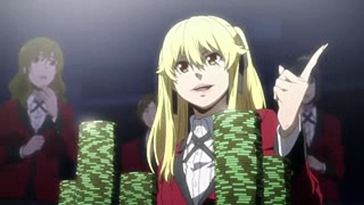 賭ケグルイ 第1話 互いの本性を見せる芽亜里と夢子