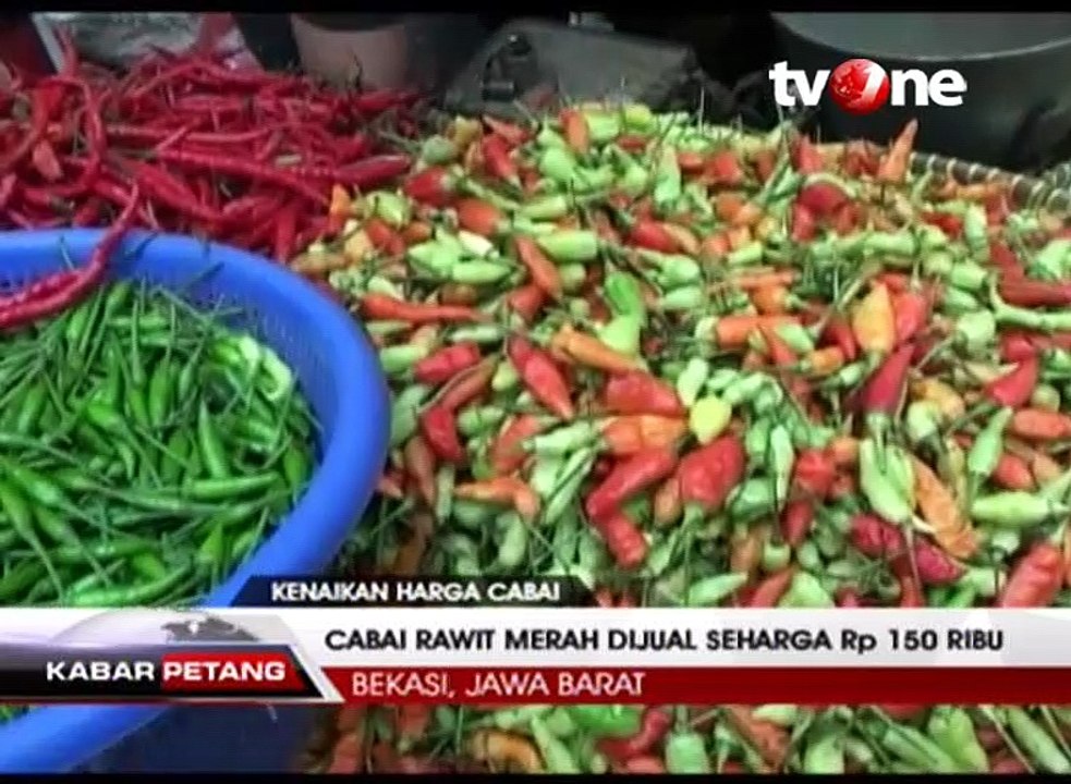 Cabai Rawit Merah Dijual Rp 150 Ribu