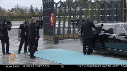 Külliye'de resmi karşılama