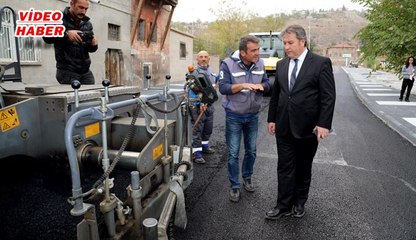 (25 Ekim 2017) TALAS’TA ASFALT ÇALIŞMALARI DEVAM EDİYOR