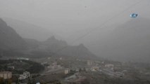 Suriye Üzerinden Gelen Toz Fırtınası Şebinkarahisar'ı da Etkisi Altına Aldı