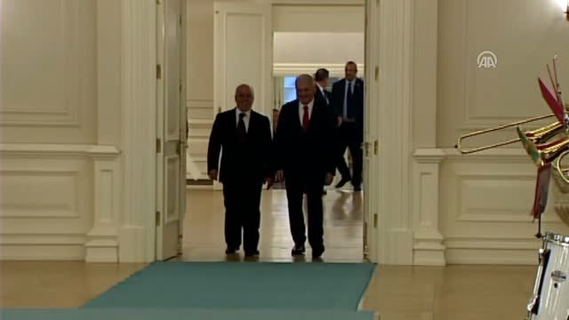Başbakan Yıldırım, İbadi'yi Resmi Törenle Karşıladı