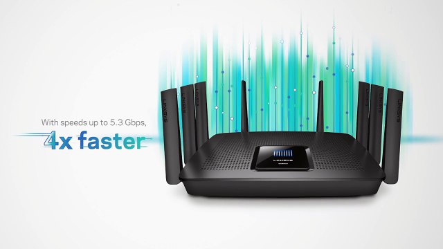 Linksys Max-Stream AC5400, wifi router, máxima potencia, máxima cobertura