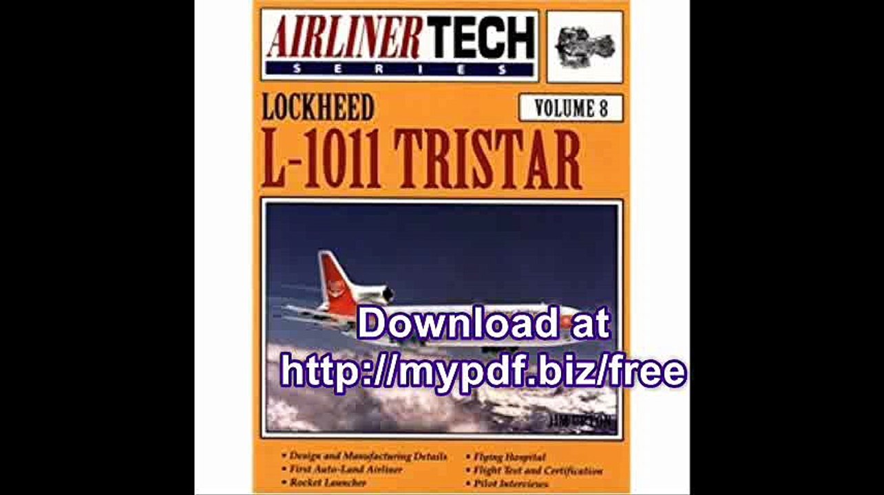 Lockheed L-1011 TriStar - Airliner Tech Vol. 8