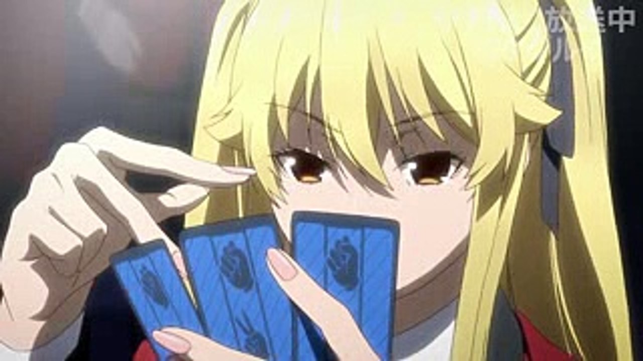 【夏アニメ】 賭ケグルイ 1話 作画ミス！ kakegurui