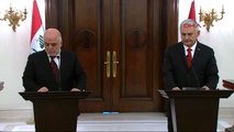Başbakan Yıldırım, Irak Başbakanı İbadi ile Ortak Basın Toplantısı Düzenledi-4