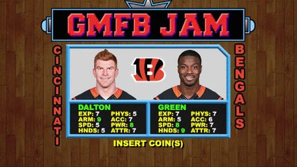 How good would the Bengals be in 'NBA Jam' format?