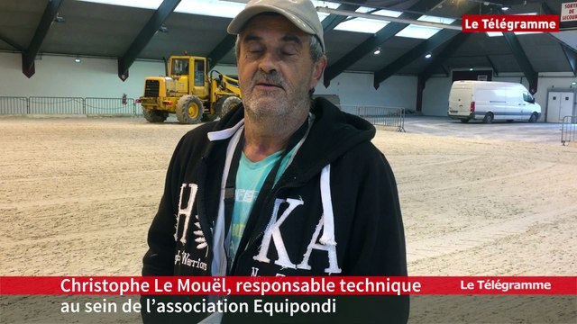 Pontivy. Préparation de la 23e édition du concours national hippique