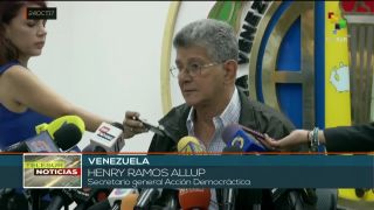 Gobernadores de Vlza opositores defienden sus acciones ante su partido