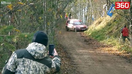 Aksident i frikshem ne garat Rally, kameramani shpeton ne fije te perit (360video)