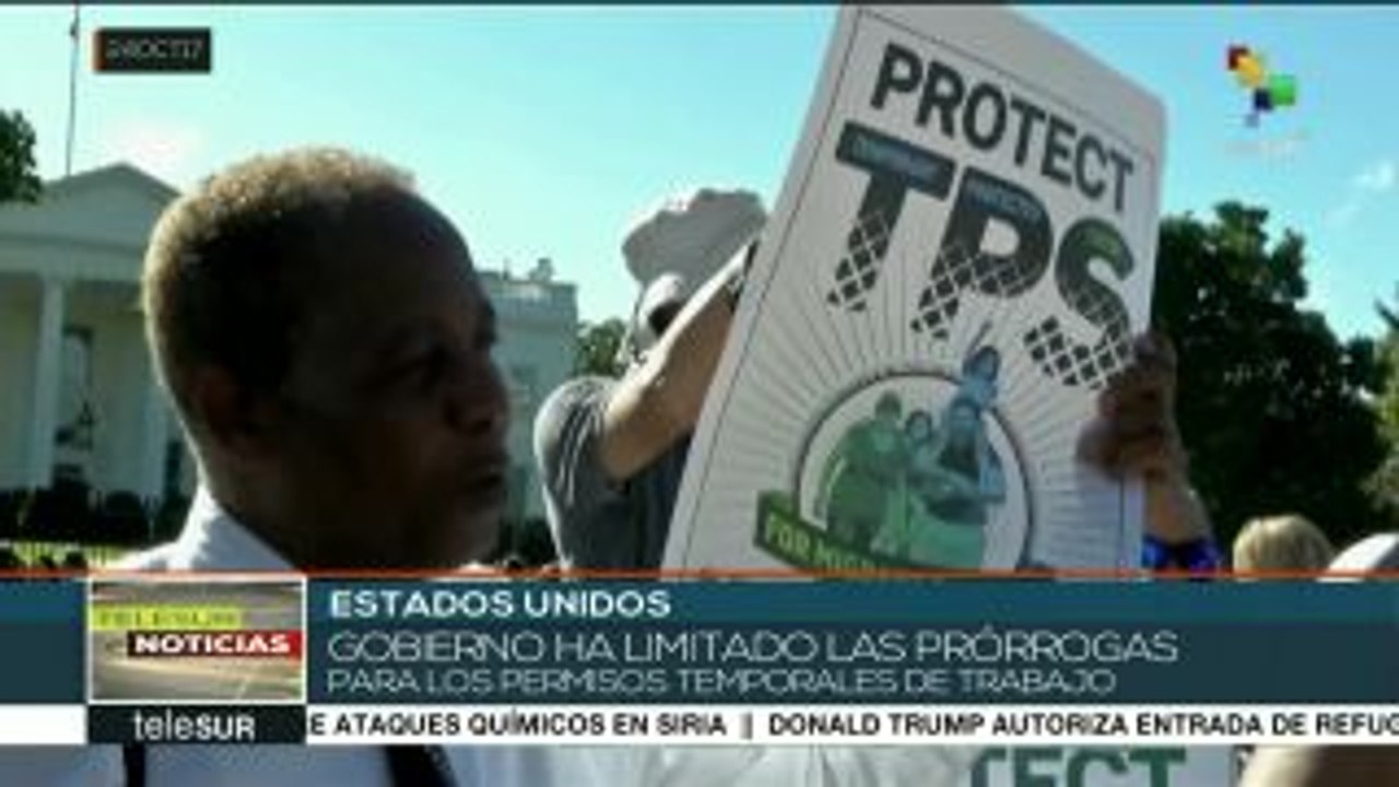 EEUU: casi 500 mil inmigrantes podrían perder permiso temporal o TPS