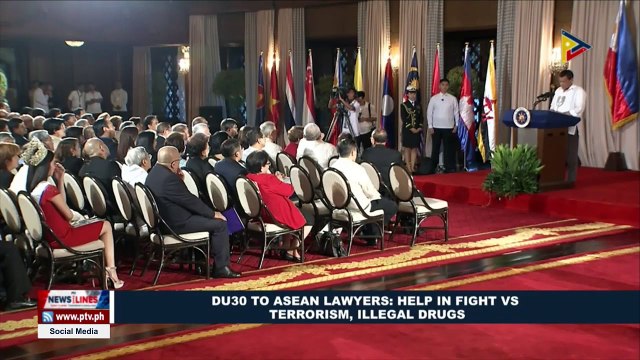 President to #ASEAN lawyers: Help in fight vs. terrorism, illegal drugs