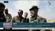 Mayor General sirio muere por su patria, soldados recuerdan su lucha