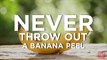 Never Throw Out a Banana Peel
