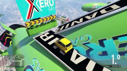 GTA - SUPER DIFICIL!! SUPER SALTOS!! - CARRERA GTA V ONLINE - GTA 5 ONLINE