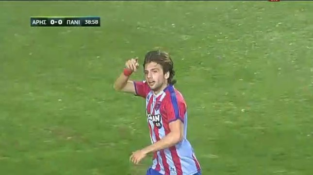 Lazaros Lamprou Goal - Aris 0-1 Panionios 25.10.2017