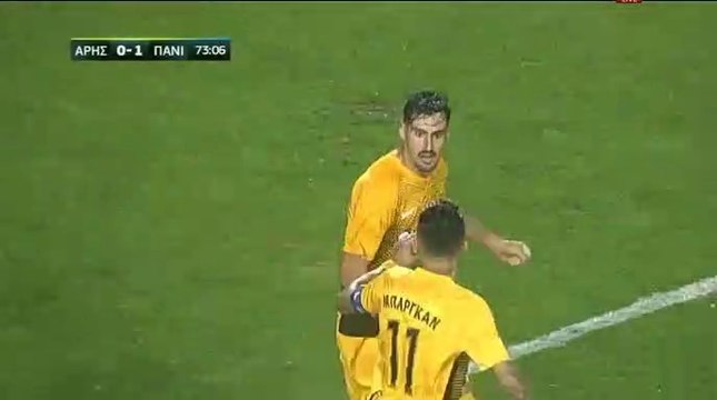 1-1 Giannis Pasas Goal - Aris 1-1 Panionios 25.10.2017