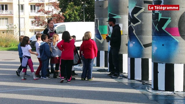 Quimper. Le graff, l'art de la culture Hip Hop