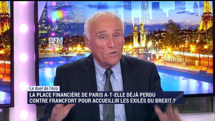 Le duel de l'éco: La place financière de Paris a-t-elle déjà perdu contre Francfort pour accueillir les exilés du Brexit ? - 23/10