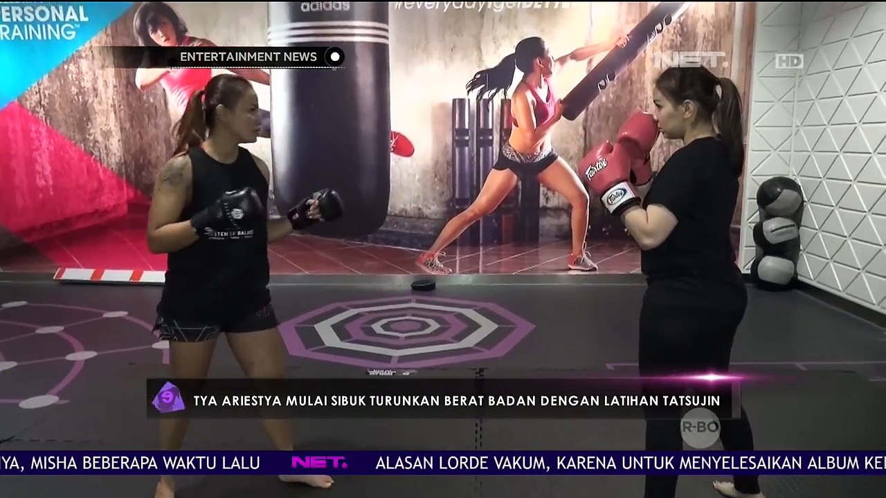 Pasca Persalinan, Tya Ariastya Olahraga Tatsujin Demi Tubuh Ideal