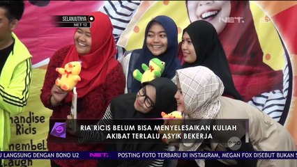 Descargar video: Sibuk Berkarir di Dunia Entertain, Kuliah Ria Ricis Tersendat