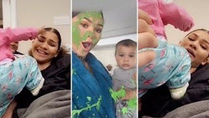 Zendaya Babysitting Her Niece | FULL VIDEO