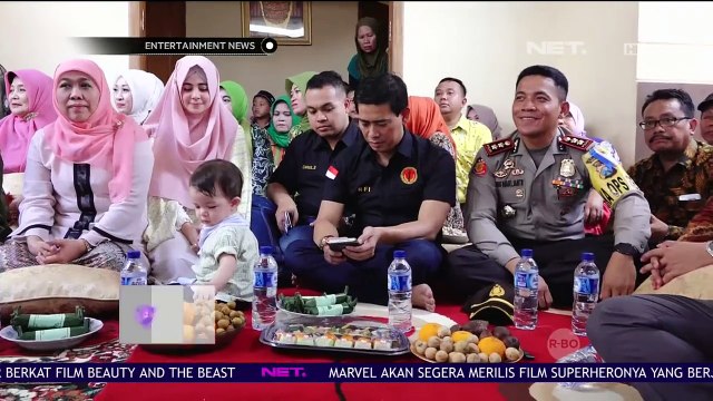 Bersama Kementrian Sosial, Risty Tagor Berikan Santunan Pada Anak Yatim