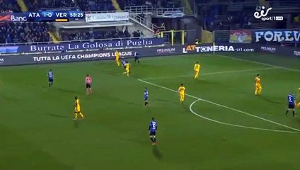 Josip Ilicic  Goal HD - Atalanta	2-0	Verona 25.10.2017