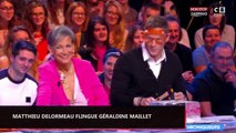 TPMP : Matthieu Delormeau flingue Géraldine Maillet (vidéo)