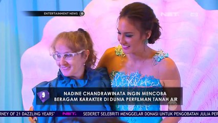 Nadine Candrawinata Tertantang Perankan Peran Wanita Kelainan Jiwa