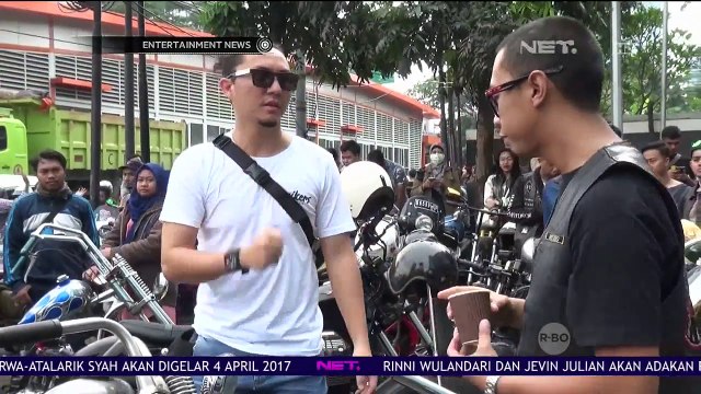 Kegiatan Seru Ananda Omesh Touring Sambil Mengisi Acara Sosial