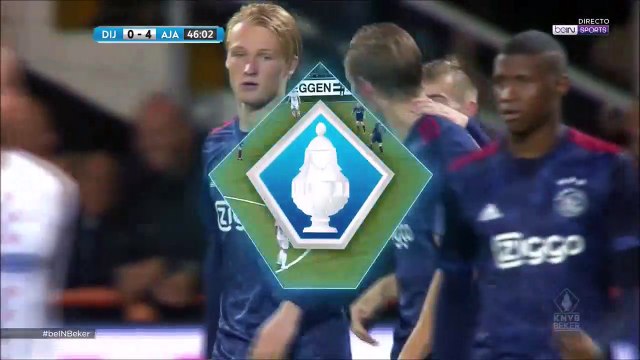 0-4 Václav Černý Goal Holland KNVB Beker Round 2 - 25.10.2017 ASV De Dijk 0-4 AFC Ajax