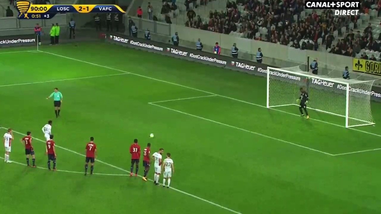 2-2 Lebo Mothiba Penalty Goal HD - Lille 2-2 Valenciennes 25.10.2017