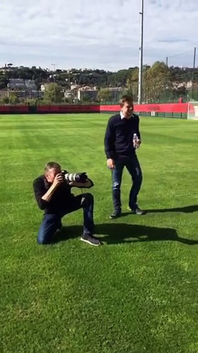 Le joueur de l'OGC Nice Mario Balotelli se confie à Nice-Matin