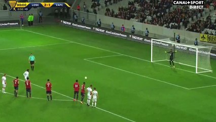 Résumé Lille - Valenciennes but Penalty Goal HD 2-2