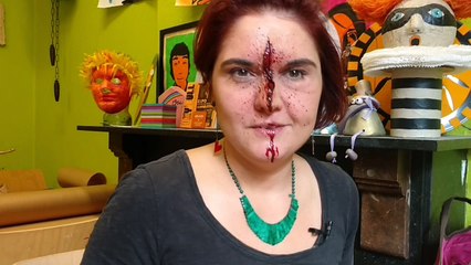 Tutoriel maquillage halloween