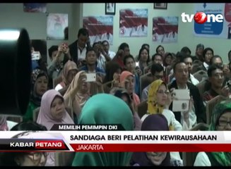 Sandiaga Uno Beri Pelatihan Kewirausahaan di Melawai