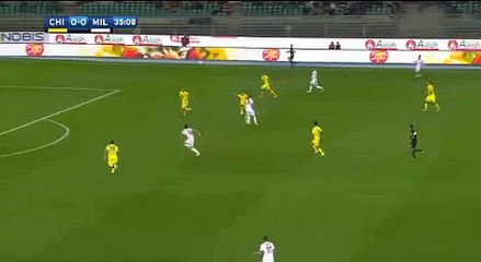 Chievo 0 - 1  AC Milan 25/10/2017 Jesus Joaquin Fernandez Saez de la Torre Super Goal 36' HD Full Screen .