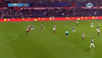 Larsson  Goal HD - Feyenoord	2-0	Swift 25.10.2017