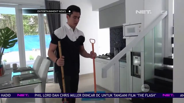 Verrell Bramasta Bersih - bersih Rumah Jelang Lebaran