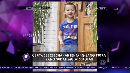 Cerita Zee Zee Shabab Tentang Sang Putra Yang Sudah Mulai Sekolah