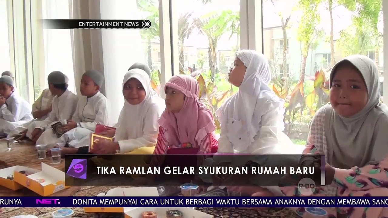 Tika Ramlan Gelar Syukuran Rumah Baru