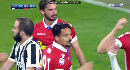 Goal A.Paloschi   HD  Juventus 2 - 1 Spal 25.10.2017 HD