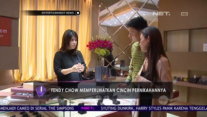 Fendy Chow Memperlihatkan Cincin Pernikahannya