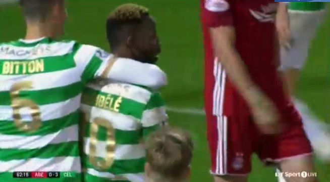 Moussa Dembele Goal HD - Aberdeen	0-3	Celtic 25.10.2017