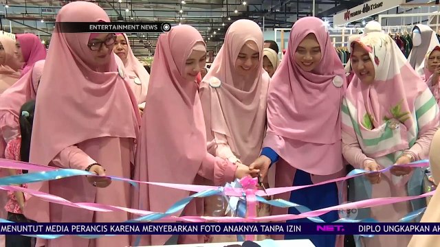 Kegiatan Risty Tagor Membuka Butik Busana Muslim
