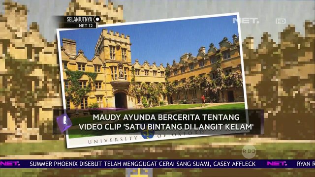 Maudy Ayunda Bercerita Tentang Video Klip 'Satu Bintang di Langit Kelam'